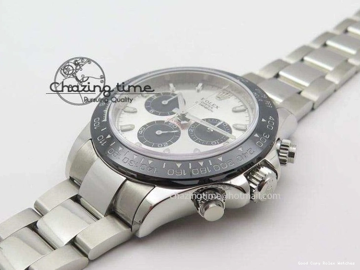 AAA Replica Watches Daytona A ZeroBulk Edition 1:1 Best Silver JF SS Bezel Dial Black On 4021 Ceramic Bracelet 1220